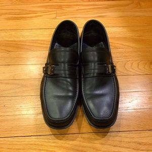 Ferragamo Men's Black Shoes Size 12D